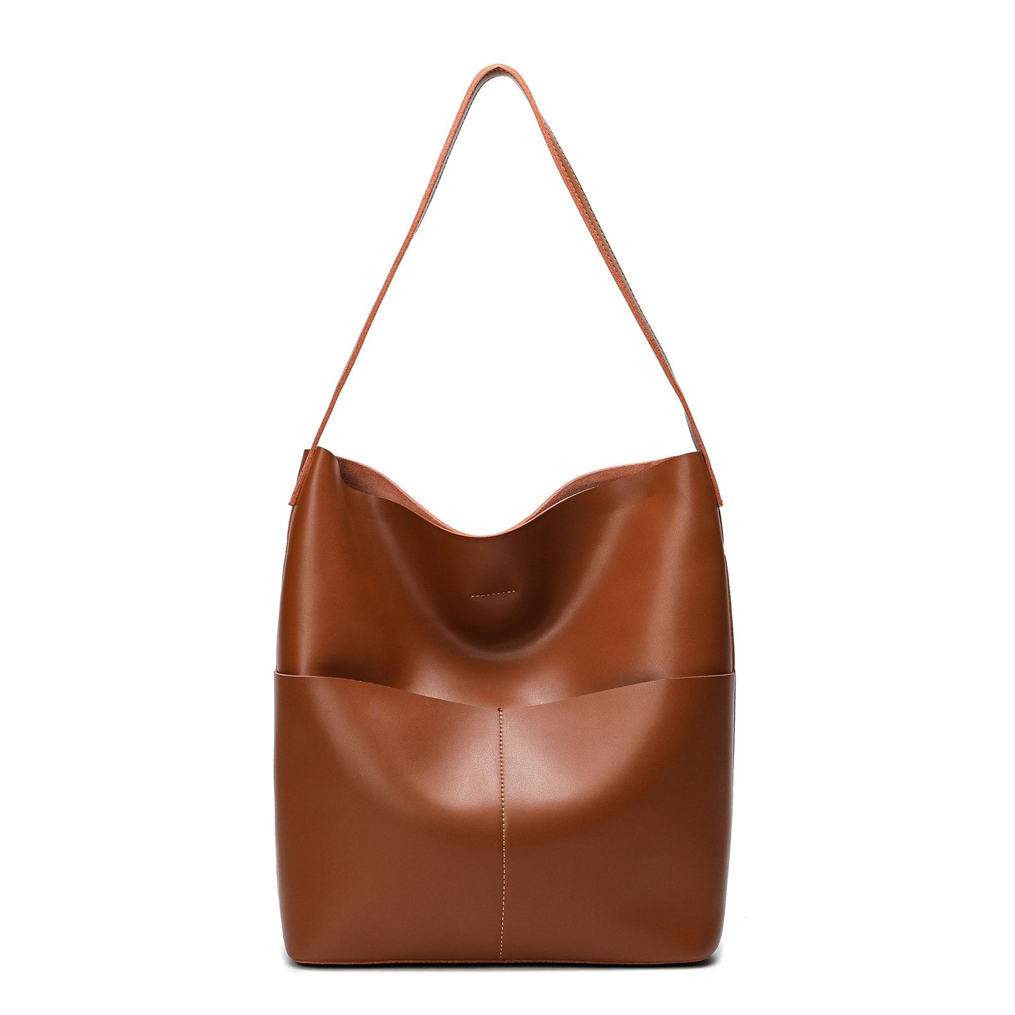 Tiffany & Fred Smooth Leather Tote Bag