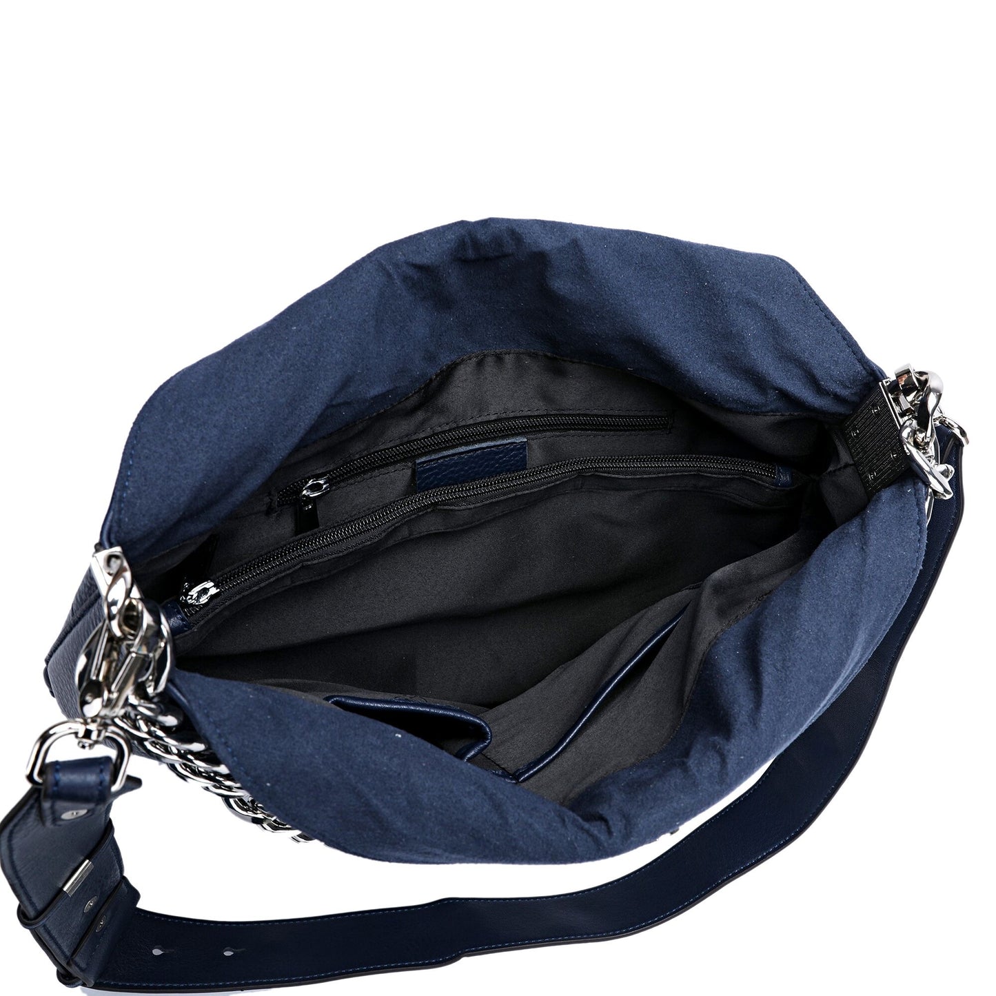 Full-grain Napa Leather Hobo/ Tote Bag