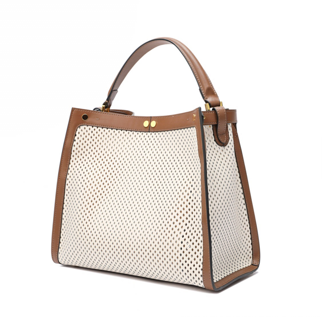 Perforated handbag hotsell