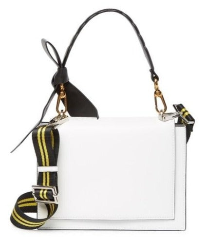 Nappa Leather Flap Shoulder Bag