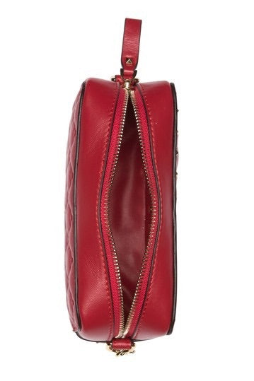Valenté Studded & Quilted Leather Shoulder Bag