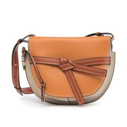 Flap Leather Shoulder/ Crossbody Bag