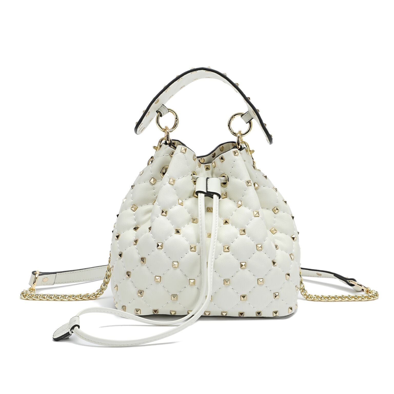Gold and silver chain small square bag 2023 fashion women bag Korean  version shoulder bag messenger bag